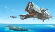Futuristic Airship