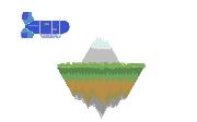Airship and floating island