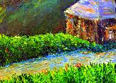 hill farm - detail