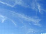 Wispy clouds