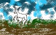 Dear with Sky