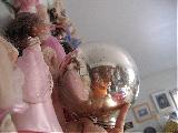Self-portrait with Barbies